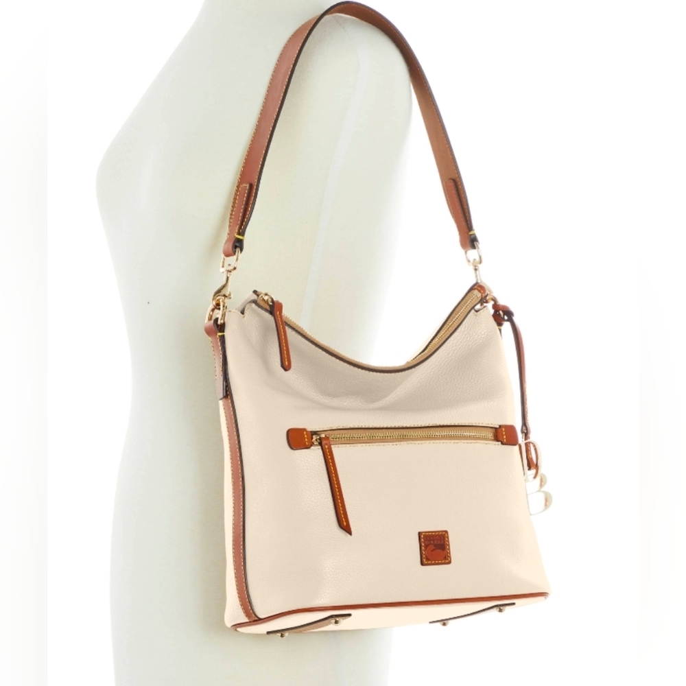 🤍🔹️Dooney & Bourke🔹️ Pebble Grain Small Zip leather Crossbody Bag Wallet Set - Picture 14 of 14